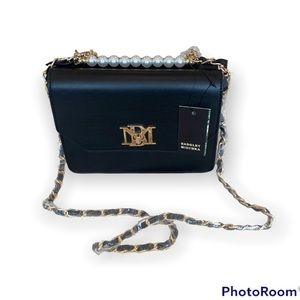 Badgley Mischka Flap Front Crossbody Black NEW